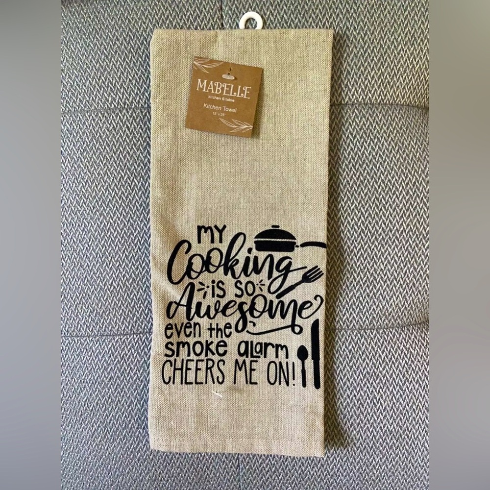 Tan Kitchen Towel